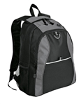 Port Authority - Contrast Honeycomb Backpack. BG1020