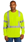 CornerStone - ANSI 107 Class 3 Mesh Long Sleeve Tee. CS203