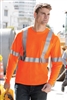 CornerStone - ANSI 107 Class 2 Long Sleeve Safety T-Shirt. CS401LS