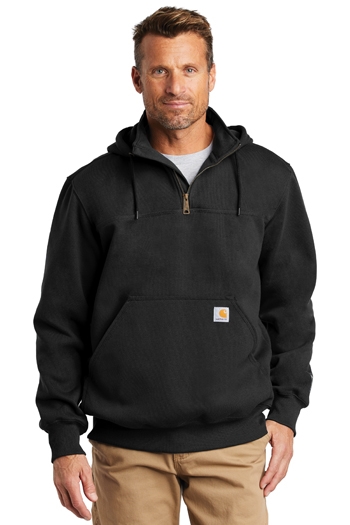 Carhartt - Rain Defender Â® Paxton Heavyweight Hooded Zip Mock Sweatshirt. CT100617