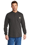 Carhartt - Long Sleeve Henley T-Shirt. CTK128