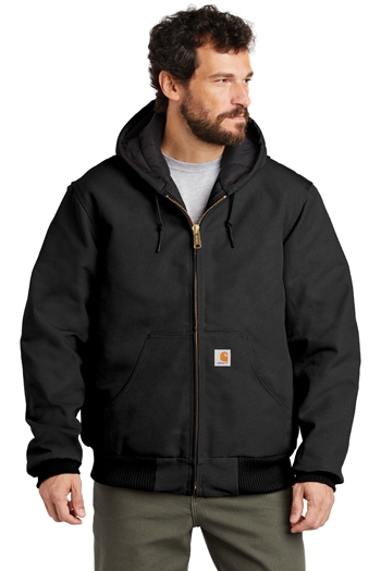Carhartt - Quilted Flannel Lined Duck Active Jacket. CTSJ140