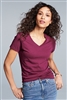 District - Ladies Perfect Weight V-Neck Tee. DM1170L