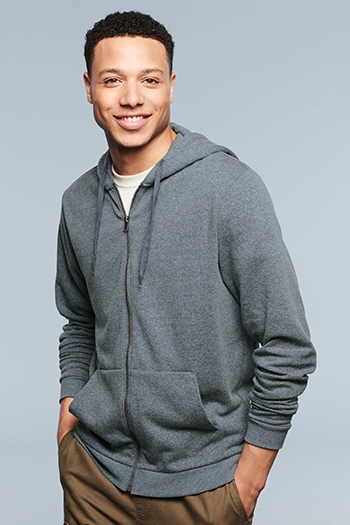 District -  Perfect TriÂ® Fleece Full-Zip Hoodie. DT1302