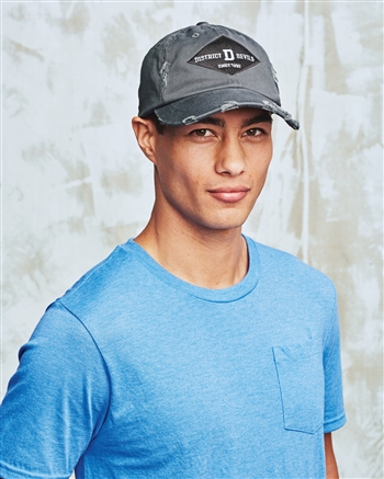 District Threads  - Distressed Cap.  DT600