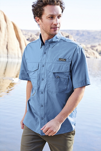 Eddie Bauer - Short Sleeve Fishing Shirt. EB608