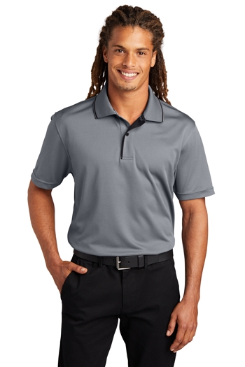 Sport-Tek - Dri-Mesh Polo with Tipped Collar and Piping. K467