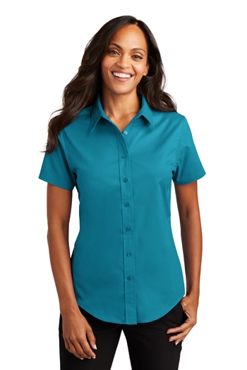 Port Authority - Ladies Short Sleeve Easy Care  Shirt. L508