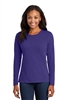 Port & Company - Ladies Long Sleeve Core Cotton Tee. LPC54LS