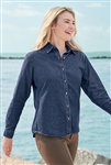 Port & Company - Ladies Long Sleeve Value Denim Shirt. LSP10