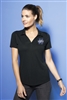 Sport-Tek - Ladies PosiCharge Â® Tri-Blend Wicking Polo. LST405