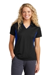 Sport-Tek - Ladies Side Blocked Micropique Sport-Wick Polo. LST655