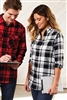 Port Authority - Ladies Plaid Flannel Tunic. LW668