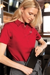 Port Authority - Ladies Short Sleeve SuperPro React â„¢ Twill Shirt. LW809