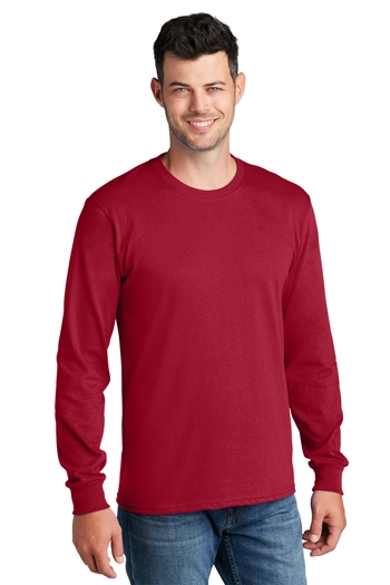 Port & Company - Long Sleeve Core Cotton T-Shirt. PC54LS