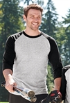 Port & Company - Core Blend 3/4-Sleeve Raglan Tee. PC55RS