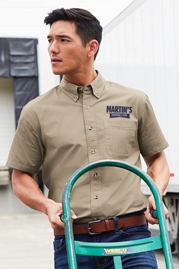 Port Authority - Short Sleeve Twill Shirt. S500T