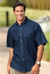 Port & Company - Short Sleeve Value Denim Shirt. SP11