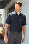 Red Kap - Long Size, Short Sleeve Industrial Work Shirt. SP24LONG