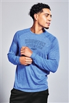 PosiCharge Â® Long Sleeve Tri-Blend Wicking Raglan Tee. ST400LS