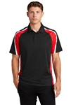 Sport-Tek - Tricolor Micropique Sport-Wick Polo. ST654