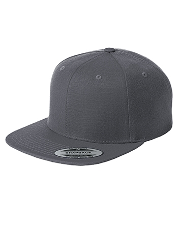 Sport-Tek - YupoongÂ® Flat Bill Snapback Cap. STC19