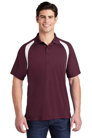 Sport-Tek - Dry Zone Colorblock Raglan Polo. T476