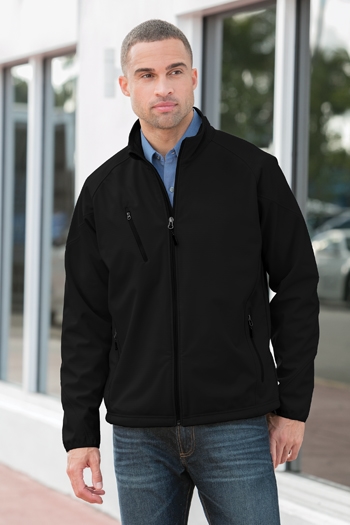 Port Authority - Tall Textured Soft Shell Jacket. TLJ705