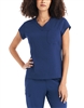 White Cross - CRFT Women's 1-Pocket V-Neck Scrub Top. WT128