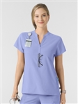 WonderWink - RENEW Women's Mandarin Collar Scrub Top. 6734