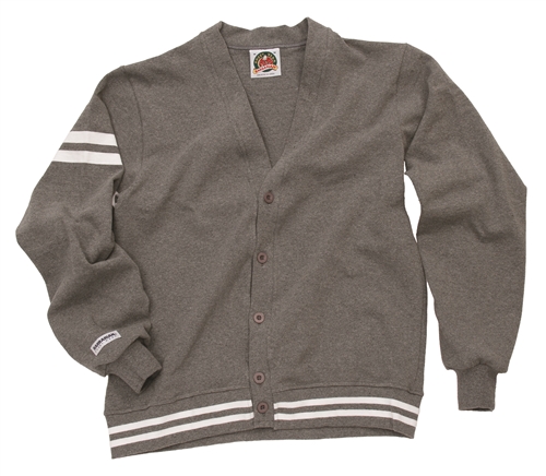Barbarian Classic Oxford / White Cardigan