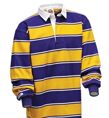 Barbarian Classic Purple / White / Gold Soho Stripe