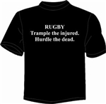 Wild Slogan Tee Shirts - Trample the injured