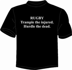 Wild Slogan Tee Shirts - Trample the injured