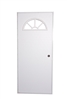 34" x 76" LH Elixir 200 Series Exterior Out Swing Fan Light Door