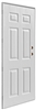 36" x 80" LH Kinro Series 5500 Out-Swing Door 6 Panel