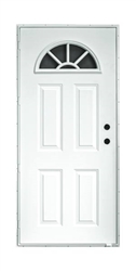 32" x 76" LH Lifestyle Out-Swing Door Sunburst