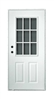 34" x 76" RH Lifestyle Out-Swing Door 9 Lite