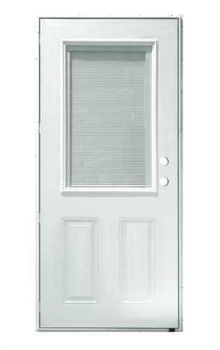 34 x 76 LH Mobile Home Out-Swing Mini Blind