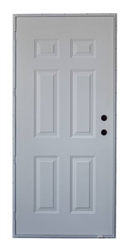 34" x 80" LH Lifestyle Out-Swing Door 6 Panel