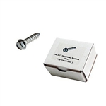 1/4" Hex Screws (zinc) 500 ct