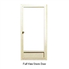 Aluminum Mobile Home White Full View Storm Door