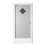 38" x 80" LH Elixir Series 6000 Housetype Combo Front Door W/Diamond Window
