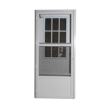 34" x 76" LH Elixir Series 6000 Housetype Combo Front Door W/Cottage Window