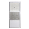 34" x 80" LH Elixir Series 9000 Housetype Combo Front Door 6 Panel