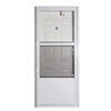 36" x 80" LH Elixir Series 9000 Housetype Combo Front Door 6 Panel