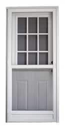 34" x 76" LH Lifestyle Housetype Combo Front Door W/Cottage Window