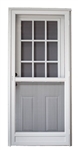 34" x 76" RH Lifestyle Housetype Combo Front Door W/Cottage Window