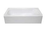 54 x 27 Mobile Home Bathtub White Left Drain