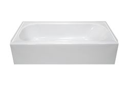 54 x 27 Mobile Home Bathtub White Left Drain